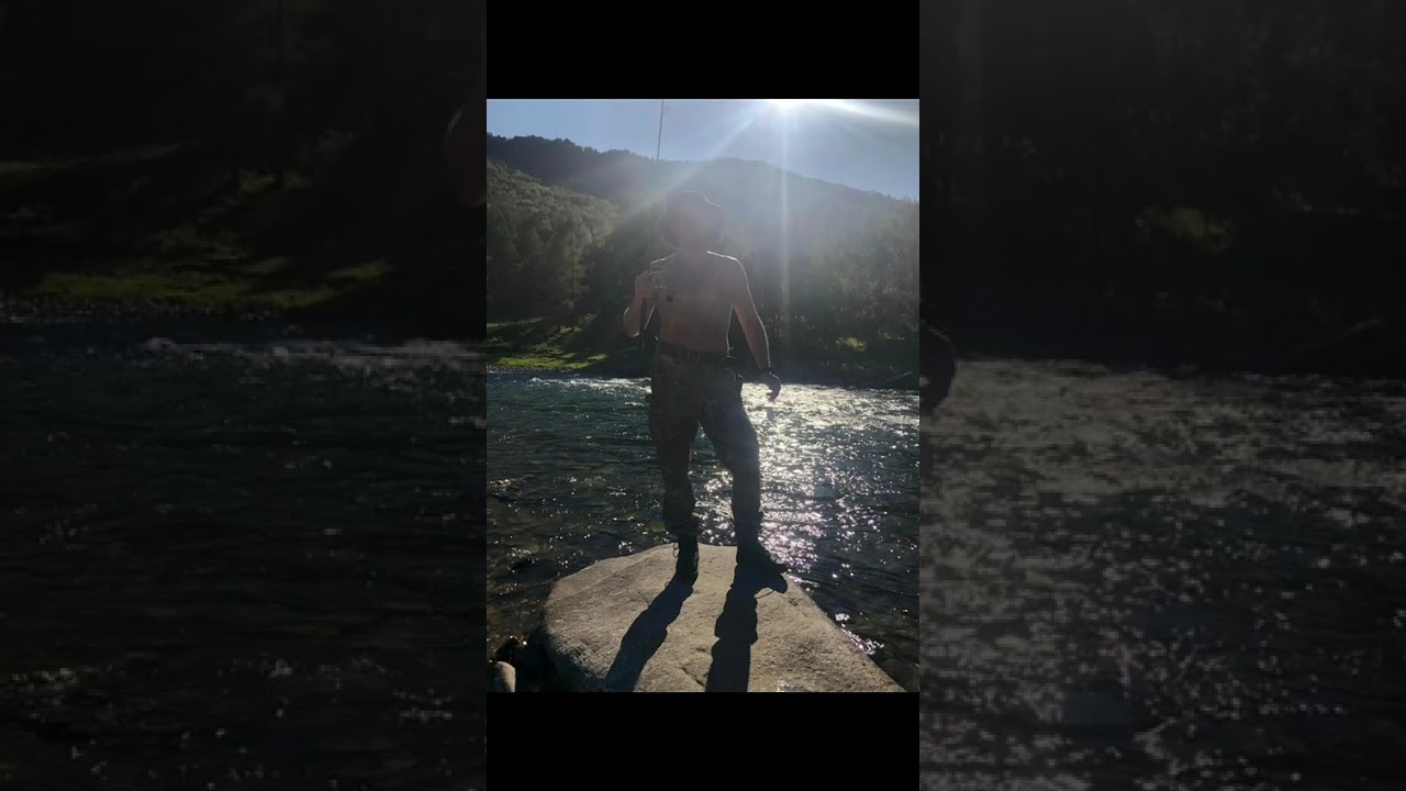 Дикий отдых  в Сибири 👍👍👍 #отдых #рыбалка #лес #forest #hunting #fishing #sibir 