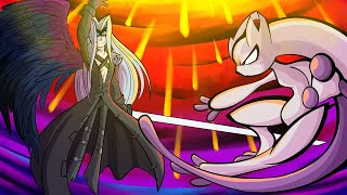 Sephiroth Vs Mewtwo Fight Animation 2025 Remastered