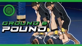 Wrestling Controls from Stand up to Ground and Pound - MMA Training with Saul Rogers