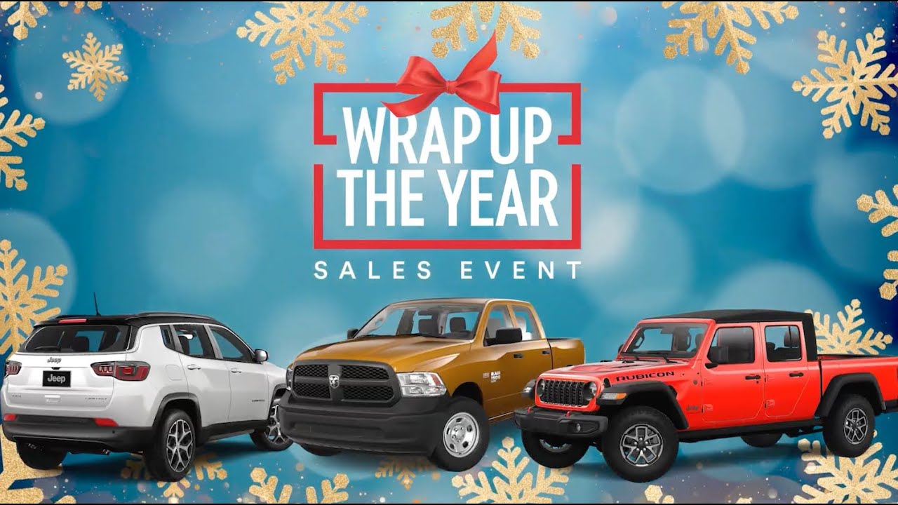 Wrap Up the Year at Voyles CDJR With Huge Savings on Jeep & Ram This Christmas