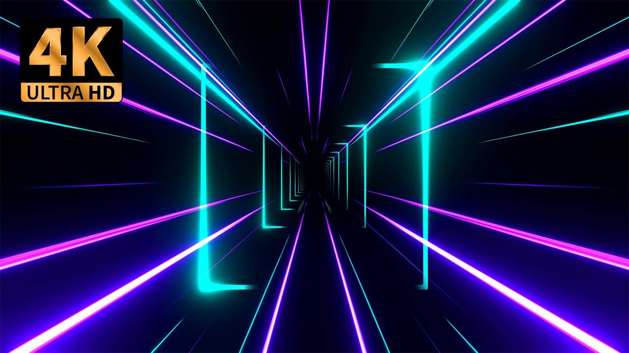 🌟 4K Laser Light Show DJ Visuals 🌟 Neon Laser VJ Loops No Copyright Royalty Free VFX Motion Graphi