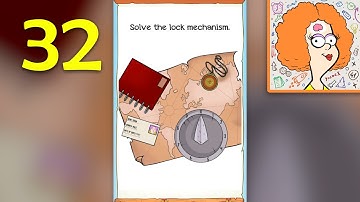 Braindom 2 Level 32 - Solve the lock mechanism
