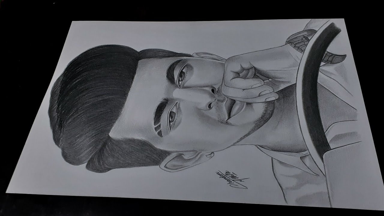 Jass Manak Pencil Sketch