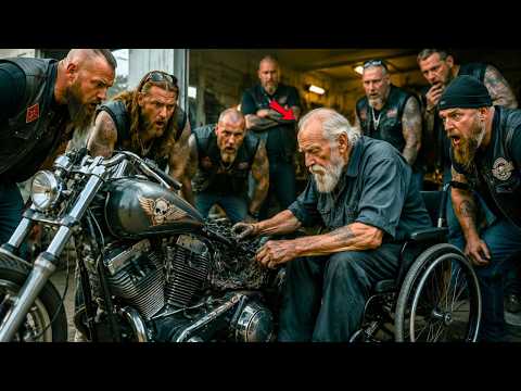No Biker Could Fix the Hells Angels Motorcycle — Until a Disabled Old Man Stunned Them All