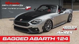 Player Profile Abarth 124 Spider on Air Suspension | Car Audio & Security x The Tuning Store
