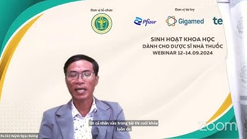 Chương trình đào tạo cập nhật kiến thức chuyên môn về Dược - Hội dược học Việt Nam 12-14/09/2024