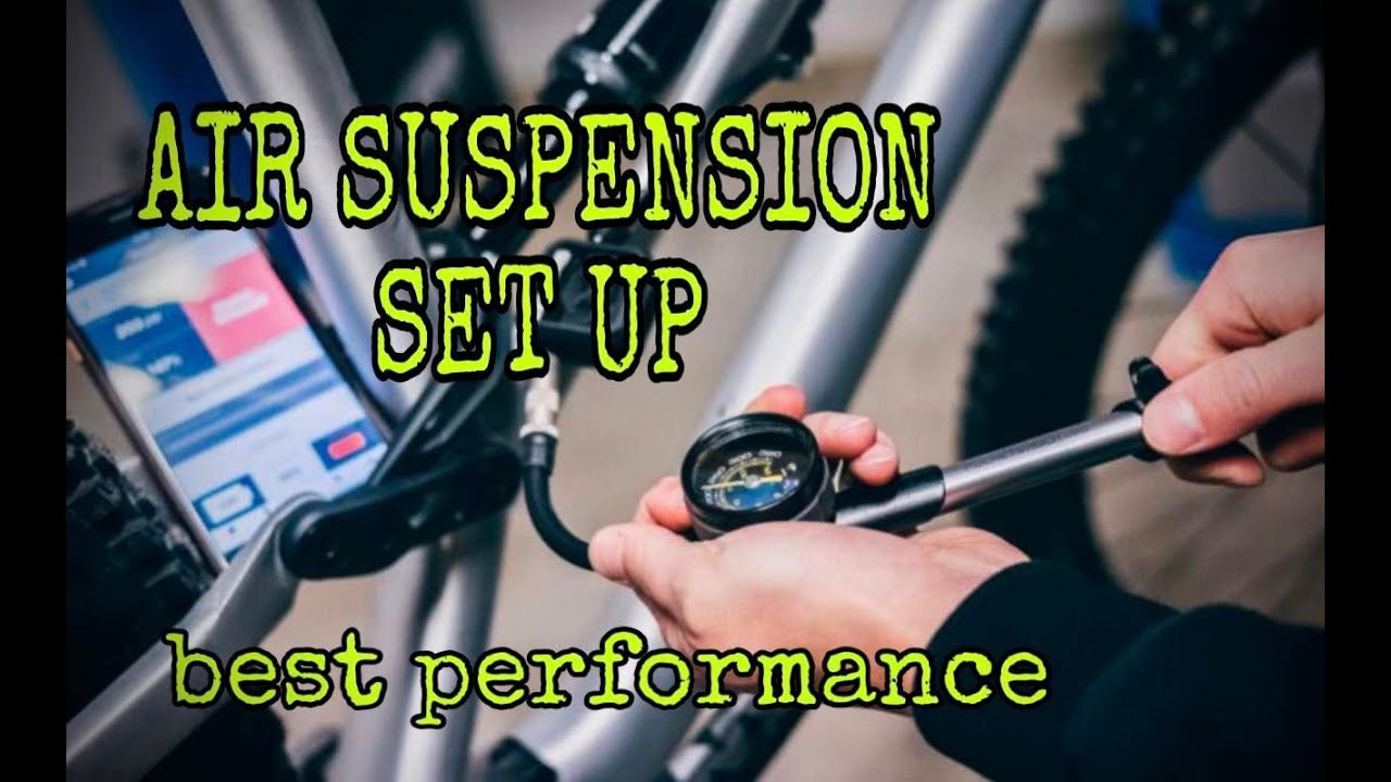 MOUNTAIN BIKE AIR SUSPENSION SET UP ESSENTIALS YouTube
