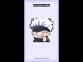 Cute Gojo Satoru Wink Emote for Twitch &amp; Discord | JJK Chibi Emote ✨ #shorts