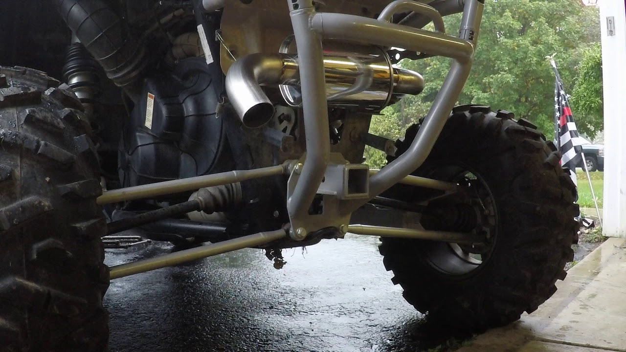 Custom RZR TURBO Exhaust by Northern Rider YouTube