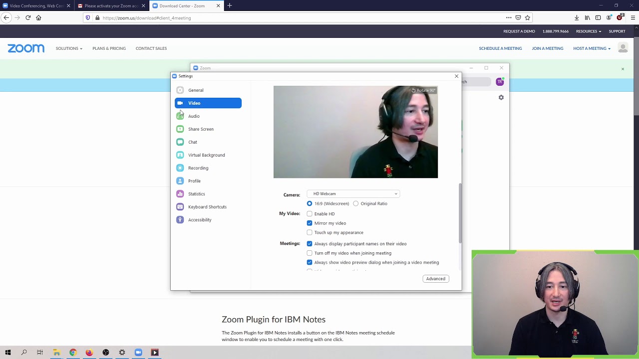 Zoom Setup For Class - YouTube