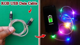 How To Make RGB LED Data Cable At Home | Homemade Led Data Cable | Making RGB Led Cable | Data Cable