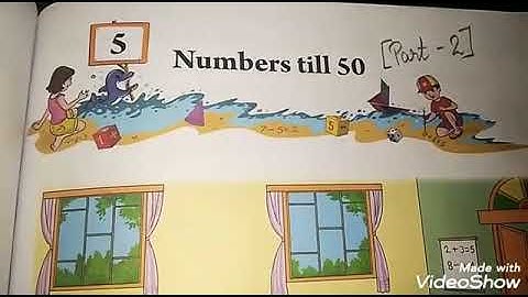 Class 1st Mathematics CH. 5(Numbers till 50) (Part - 2 ) by Sakshi dwivedi