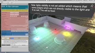 POLM - GPU Lightmapper - added support for Spot and Point lights!