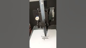 Drawing a Rose with Mini CNC Plotter - ASMR & Satisfying Art Process  #asmr