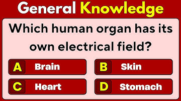 Can You Pass This Ultimate General Knowledge Test? 🤔| Trivia Quiz | General Knowledge Quiz | GK Quiz