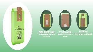 isinlive Vacuum Bags for Oreck Type CC – Filter Overview