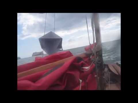 60 miles "Round the Island" in a Mirror Dinghy - YouTube
