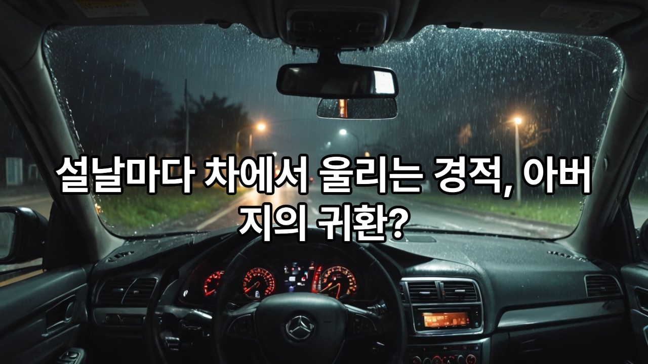 《설날마다 세차를 하면 안 되는 이유 – 아빠가 타던 차》