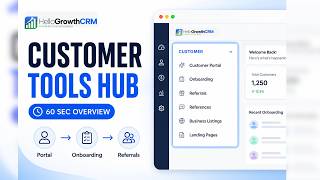 Explore the Customer Section in 60 Seconds