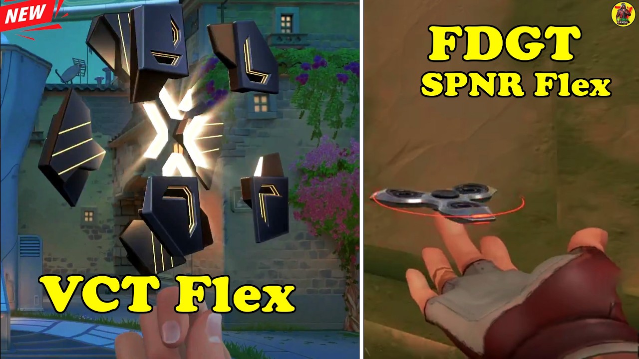 NEW VCT FLEX REVEALED! Valorant Esports Drops "REAL FLEX" Hex Badge + FDGT SPNR Spinner!
