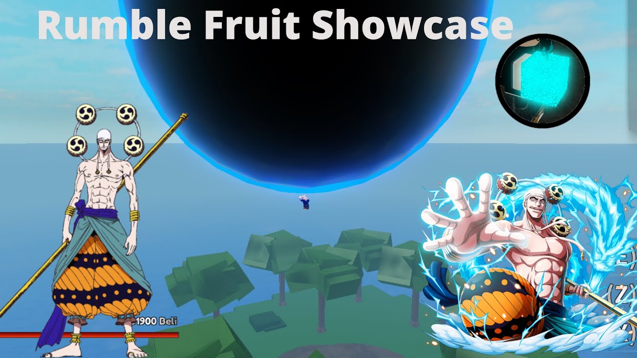 RUMBLE RUMBLE FRUIT SHOWCASE! (Blox Piece ROBLOX) 