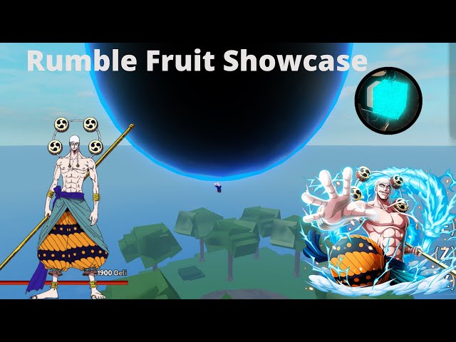 blox fruits rumble showcase