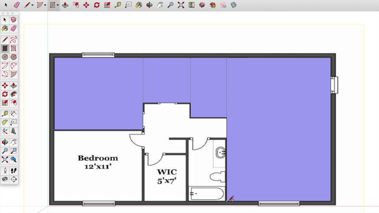  Sketchup  Architectural Floor  Plan  Tutorial YouTube