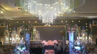 wedding reception of verrel & tatyana at manado convention center (MCC) #wedding