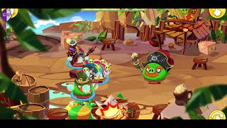Foreman and birds team vs Dungeon: Poktuga| Angry Birds Epic Link ABE Drive Game Guardian script screenshot 5