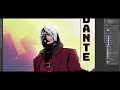 SSPARDA MUST PAINT : DANTE - [SpeedPaint FRA Ver] REUPLOAD