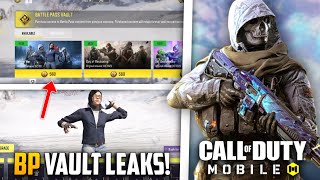 *NEW* Season 1 Leaks! New Battle Pass Vault + Season 13 Winter War All Items! COD Mobile Leaks 2022