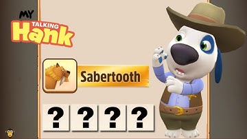 My Talking Hank - Gameplay Walkthrough Part 54 - Sabertooth Hints (iOS, Android)