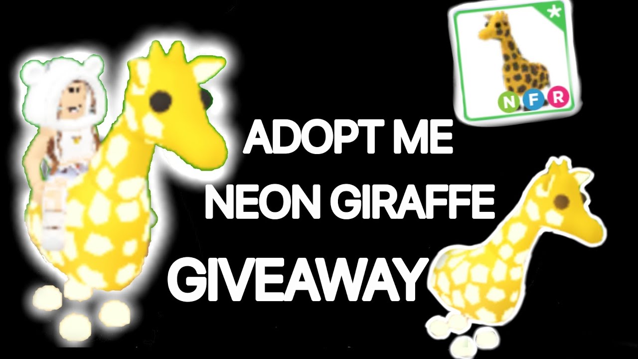 Neon Fly Ride Giraffe Adopt Me - 7 money adopt me roblox pet adoption certificate adoption pet shop logo