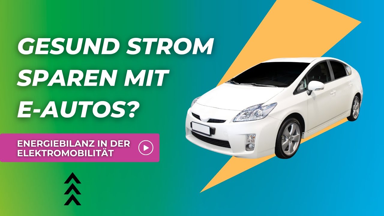 Gesund Strom sparen mit E-Autos! Geht das? Prof. Dipl.-Ing. Klaus ...