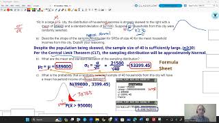 AP Statistics - Chapter 7 Midterm Review  - Sampling Distributions