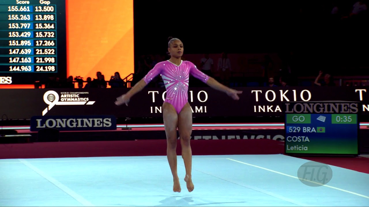 COSTA Leticia (BRA) - 2019 Artistic Worlds, Stuttgart (GER) - Qualifications Floor Exercise