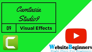 Camtasia Studio 9 Visual Effects tutorial in Hindi and Urdu Part 9
