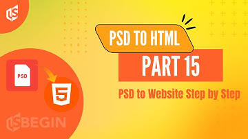 PSD to HTML – Part 15 | PSD to Website Step by Step | Hindi / Urdu