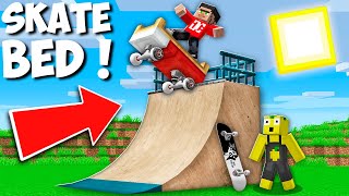 How to RIDE ON A SKATE BED in Minecraft ? NEW BED VEHICLE ! by Lemon Craft 21,953 views 3 weeks ago 11 minutes, 33 seconds