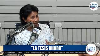 Programa de Radio No 2 Entrevista sobre la Tesis  y los artículos científicos