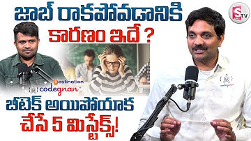 Codegnan - B.Tech Completed? Avoid These 5 Common Mistakes After Engineering..!