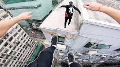 Rooftop POV Escape from Hong Kong security! ?? 