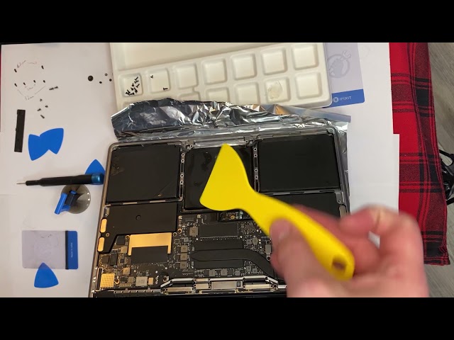 Macbook Pro 13”  (2017), Function Keys (Model #A1708) Battery Replacement Repair