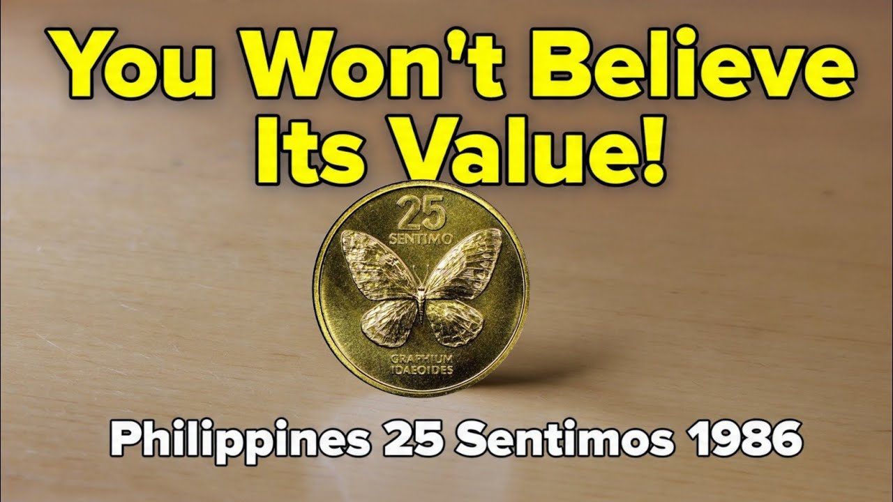 “Philippines 25 Sentimos 1986 — Hidden Value You Didn’t Know!”