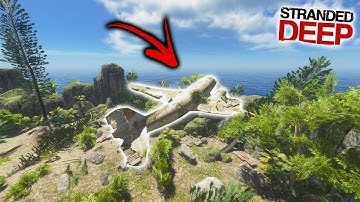 There is Snakes on a Plane! The Stranded Deep Custom Island