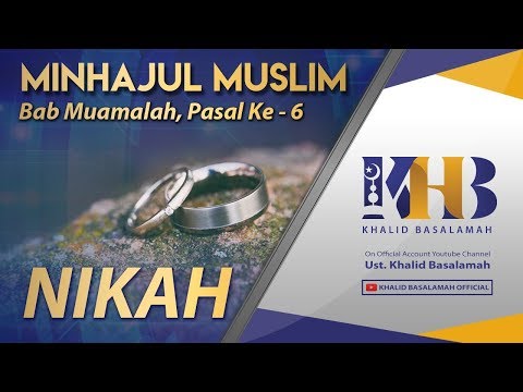 minhajul-muslim---bab-muamalah,-pasal-ke-6,-nikah