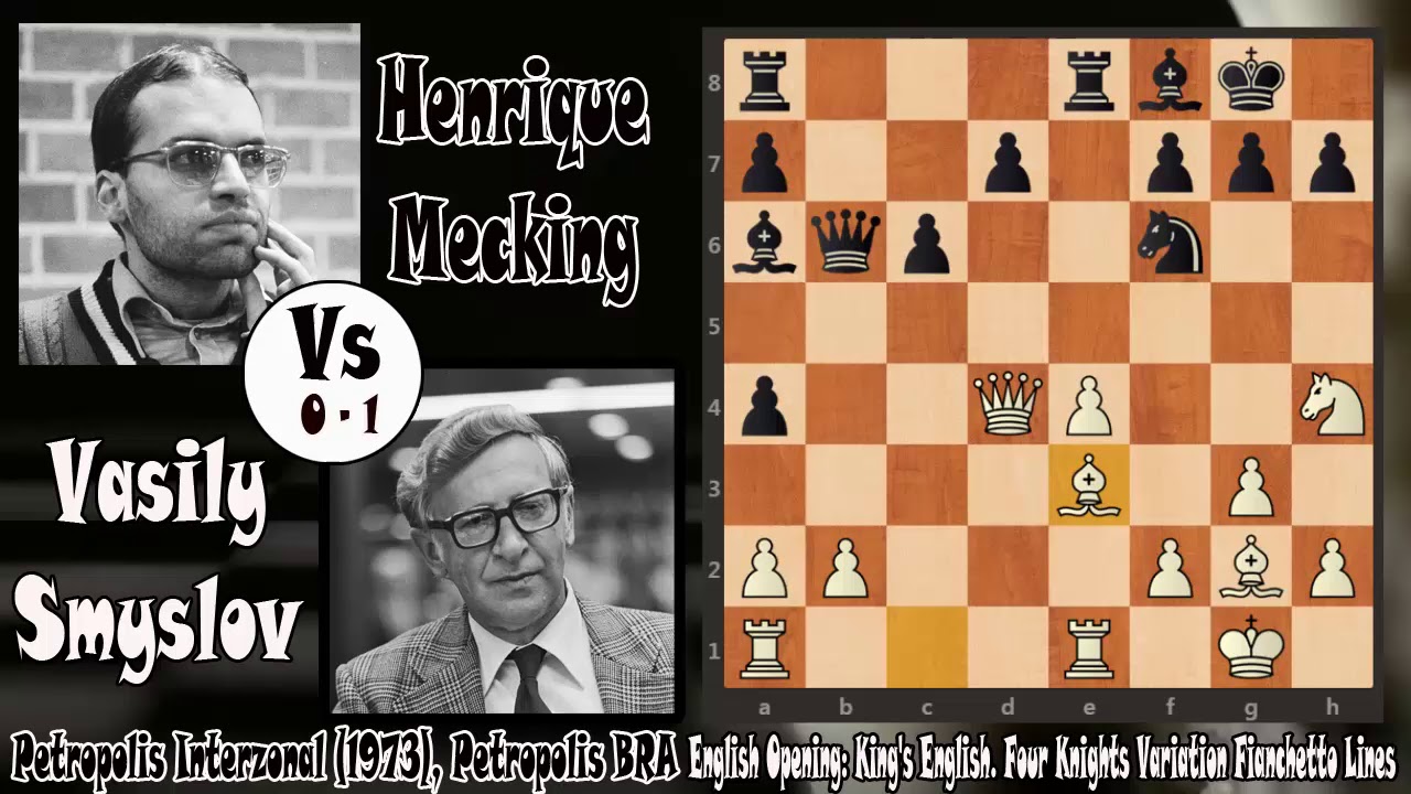 99.3 de Precisão? A IMORTAL da tática - Henrique Mecking Vs Vasily