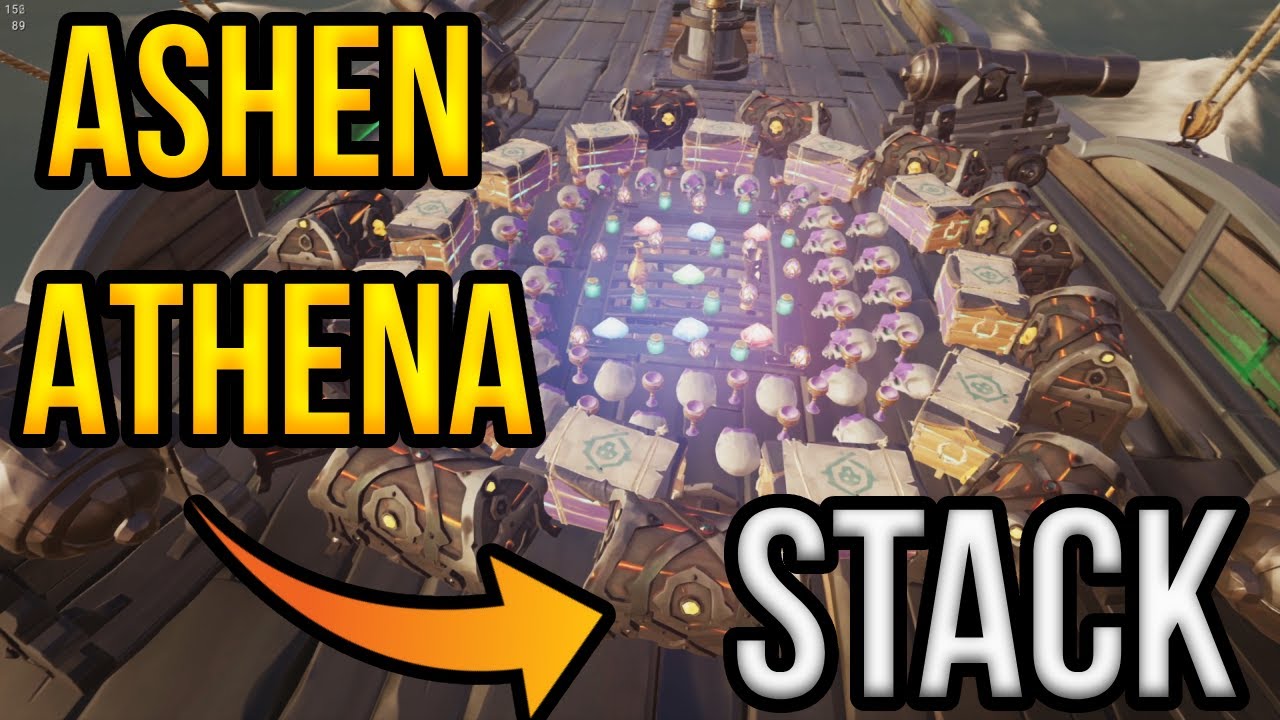 Sea Of Thieves STACKING Ashen Athena Voyages!!! YouTube