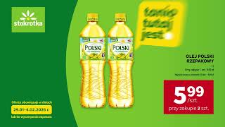 Cukier biały do 31 stycznia, olej, schab do 4 lutego w Stokrotce 💚
