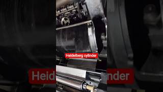 Heidelberg cylinder machine leafing #heidelberg #silver #leaf #factory #industrialmachinery #trend